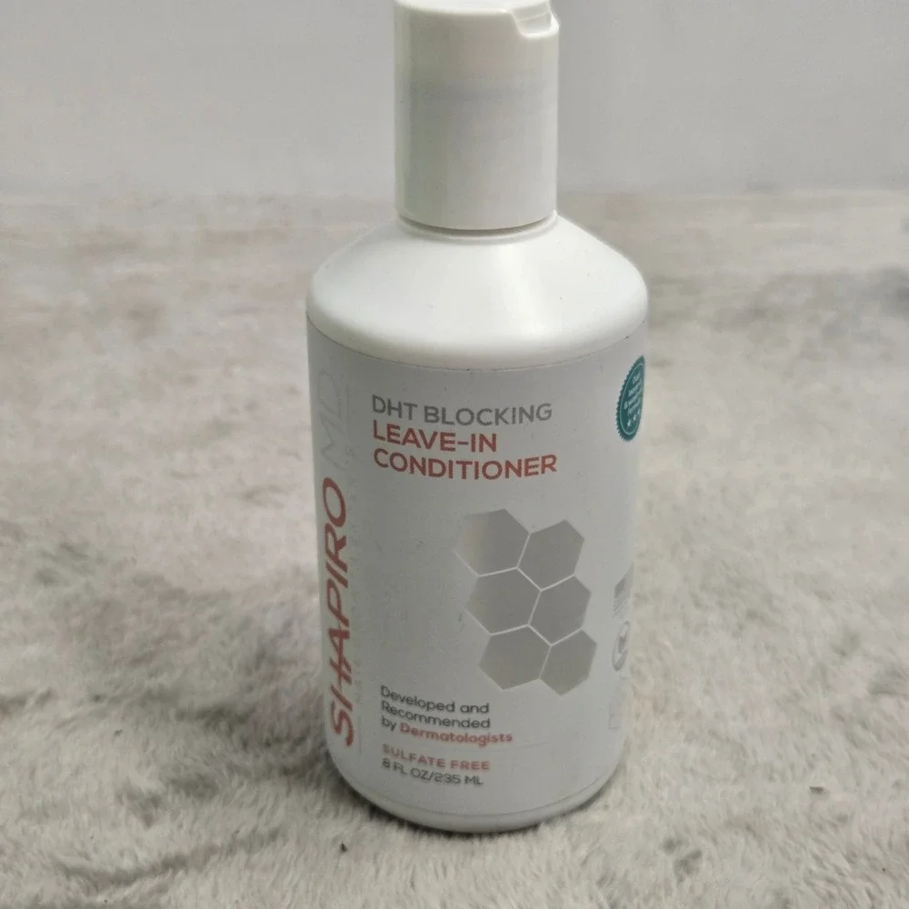 Shapiro MD DHT Blocking Leave-In Conditioner 8oz Hair Growth Sulfate Free